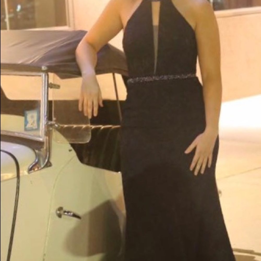 Morilee dress size 8. Navy
